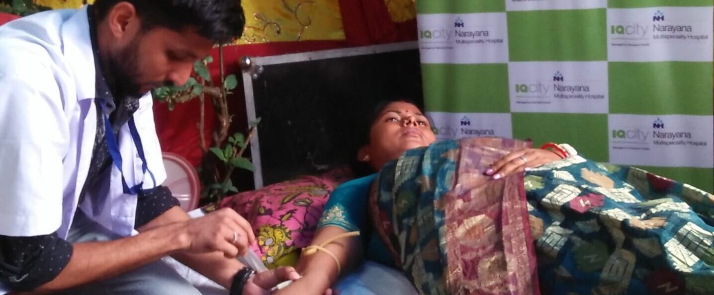 Blood donation camp in association with Durgapur Blood Donors Forum